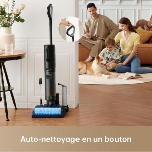 Aspirateur balai Dreame H12 DUAL Nettoyeur eau et poussiere avec de...