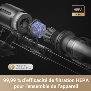 DREAME Z30 - Aspirateur Balai sans Fil - Puissance 310 AW - Autonom...