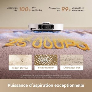 DREAME L10s Ultra Gen3 – Saug- und Wischroboter – 25.000 Pa – Auszi...