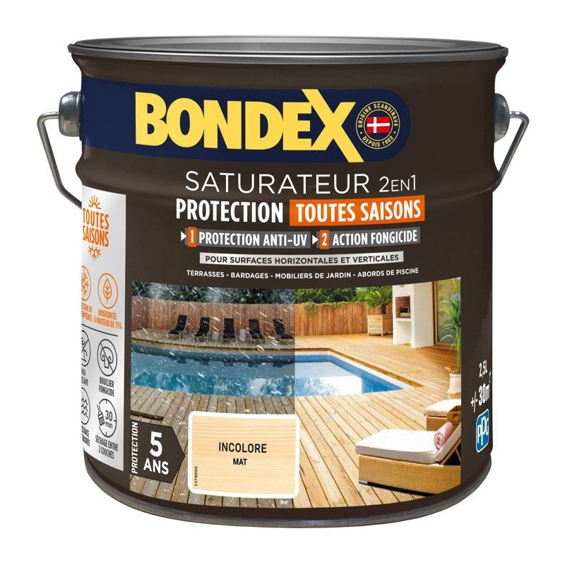 Bondex - Saturator - Colorless - Mat - 2.5L