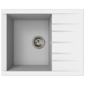 Spüle - SMC-Harz - Uniweiß - Einbauspüle - STRADOUR - Cube 1C XS - 62 x 50 cm