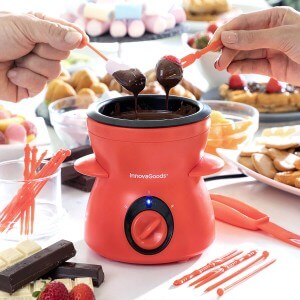 Schokoladenfondue mit Zubehör Fonlat InnovaGoods |  Brunnen und Fon...