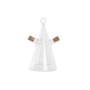 Öl- und Essig-Set DKD Home Decor 10,5 x 9 x 18 cm Durchsichtig Kork...