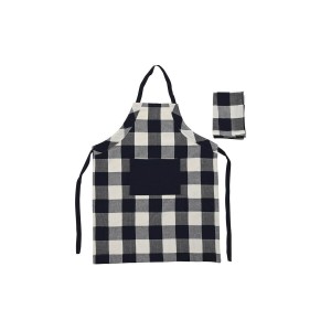Taschenschürze DKD Home Decor 70 x 1 x 85 cm Blau Baumwolle Weiß | ...