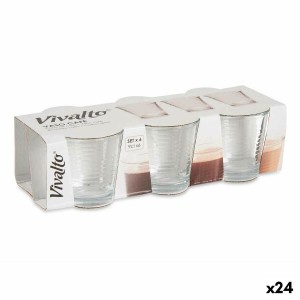 Gläserset Vivalto 3503/WH6 Durchsichtig Glas 90 ml (24 Stück) |  Gl...