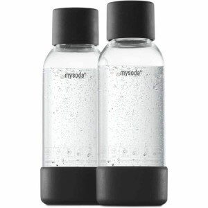 Flasche Mysoda 2PB905F-B Soda-Wassersprudler 500 ml 2 x 500 ml |  W...
