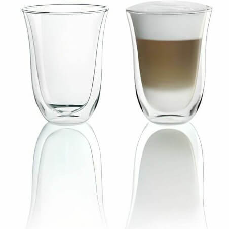 Gläserset DeLonghi 5513214611 22 cl Durchsichtig (2 Stück) |  Gläse...