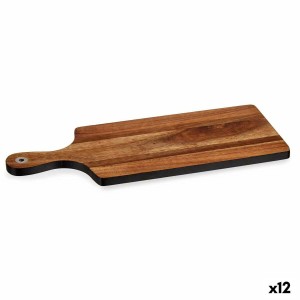 Schneidebrett Kinvara 78377 Schwarz 17,3 x 1,5 x 44,8 cm (12 Stück)...