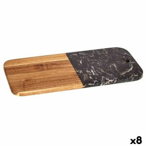Schneidebrett Kinvara 78375 Schwarz 18 x 1,5 x 38 cm (8 Stück) |  K...
