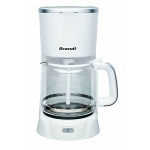 Filterkaffeemaschine Brandt CAF1318S Weiß 1000 W 1100 W |  Kaffeema...