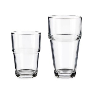 Gläserset Vivalto S12176/BHA Durchsichtig Glas 260 ml 370 ml (4 Stü...