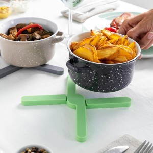 Klappbare Topfuntersetzer aus Silikon Folvet InnovaGoods 2 Stück | ...