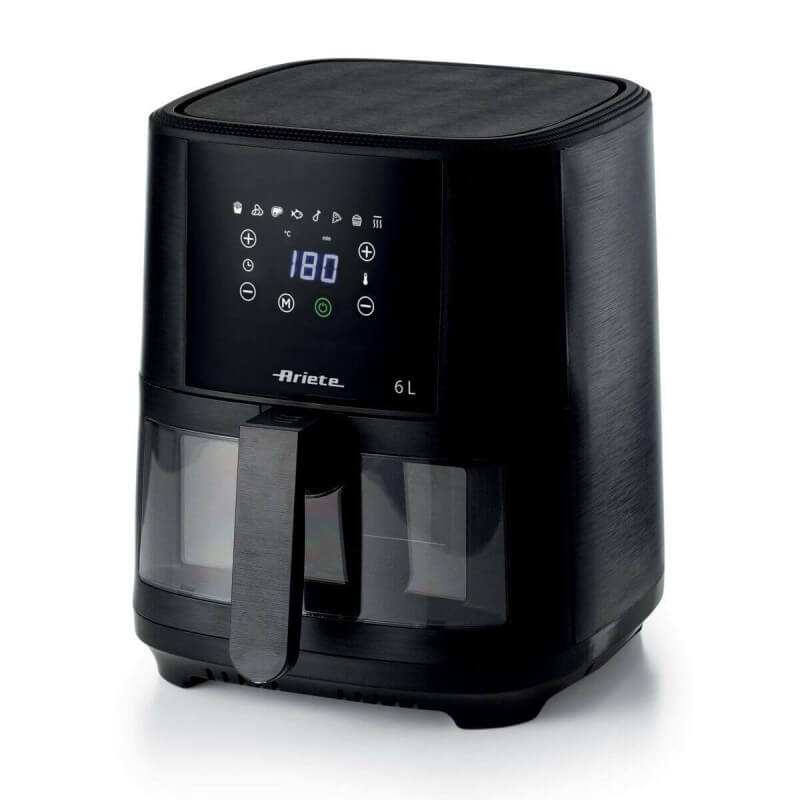 Heißluftfritteuse Ariete 4626 Schwarz 1300 W 6 L |  Fritteusen   | ...