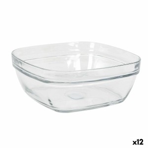 Salatschüssel Duralex Lys Stapelbar 2 L 20 x 20 x 8 cm (12 Stück) |...