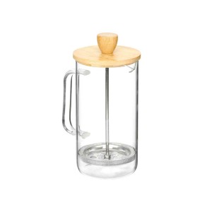 Teekanne Vivalto SW8132 600ML natürlich Bambus Borosilikatglas 600 ...