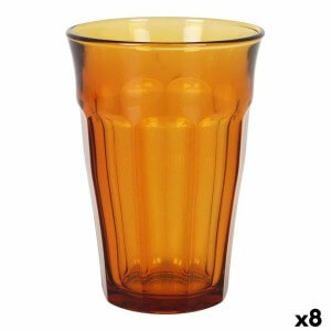 Gläserset Duralex Picardie Bernstein 4 Stücke 360 ml (8 Stück) |  G...