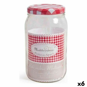 Gefäß Mediterraneo cogx1094 Glas 2L (6 Stück) (2000 cc) |  Brotdose...
