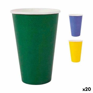 Gläserset Algon Einwegartikel Pappe Bunt 10 Stücke 350 ml (20 Stück...