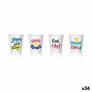 Schnapsgläser-Set Algon Einwegartikel Pappe 20 Stücke 50 ml (36 Stü...