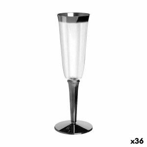 Mehrweg-Tassenset Algon Cava Silberfarben 3 Stücke 180 ml (36 Stück...