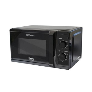 Mikrowelle mit Grill TM Electron Schwarz 700 W 20 L |  Mikrowellenh...