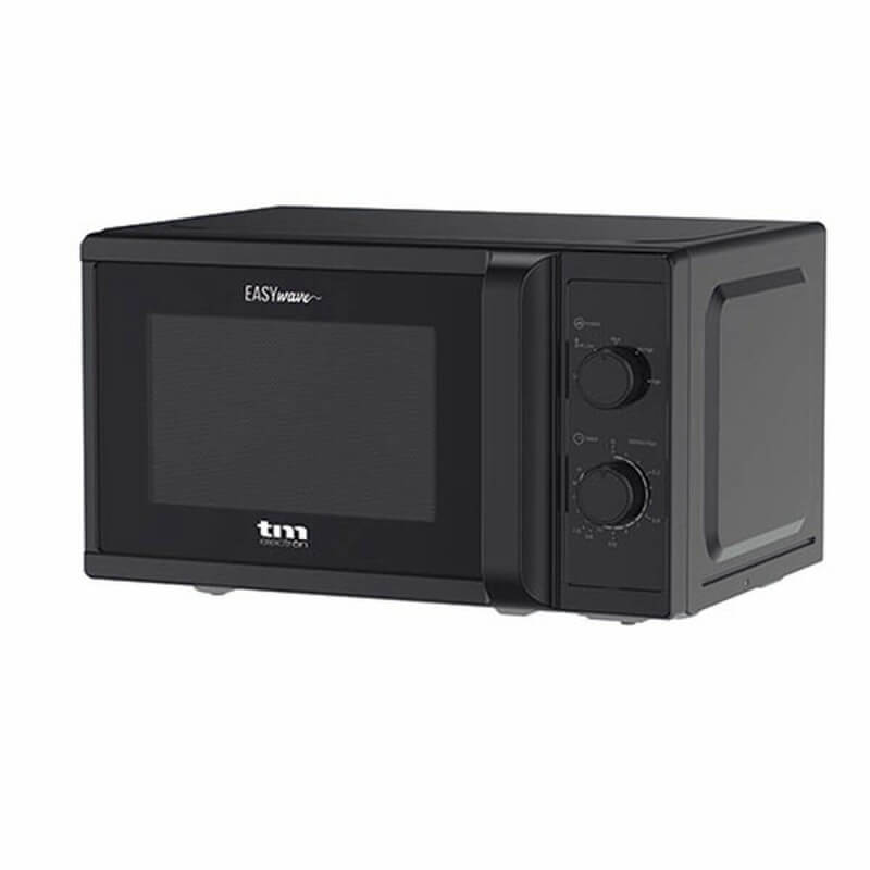 Mikrowelle TM Electron Schwarz 700 W 20 L |  Mikrowellenherde   | C...