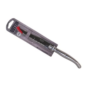Steakmesser Quttin 11,5 cm Silberfarben (24 Stück) |  Messer und Sc...