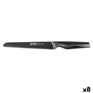 Brotmesser Quttin Black Edition 8 Stück 20 cm |  Messer und Schleif...