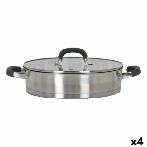 Kasserolle mit Glasabdeckung Quttin 3,1 L (4 Stück) |  Pfannen und ...