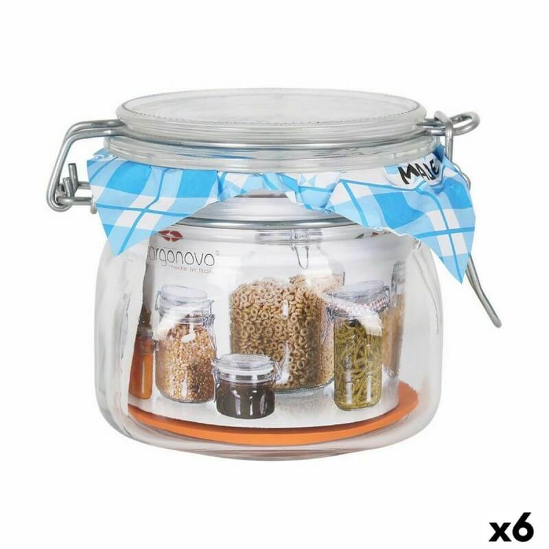 Topf Borgonovo 500 ml 10,5 x 10,5 x 10 cm (6 Stück) | Brotdosen, L... Topf Borgonovo 500 ml 10,5 x 10,5 x 10 cm (6 Stück) | Brotdosen, L...