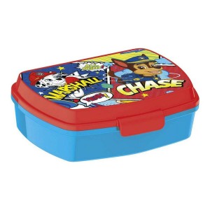 Brotdose für Sandwiches The Paw Patrol Friendship Rot Blau (17 x 5....