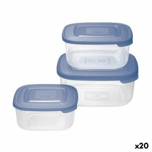 Lunchbox-Set Tontarelli karriert 3 Stücke (20 Stück) |  Brotdosen, ...