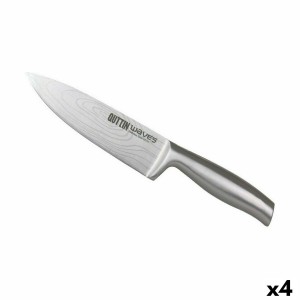 Chef Messer Quttin Waves 15 cm (4 Stück) |  Messer und Schleifstein...