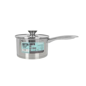 Topf mit Deckel Quttin Hermes 2,2 L Stahl (8 Stück) |  Pfannen und ...