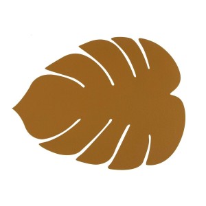 Untersetzer Versa Pflanzenblatt Senf 35 x 44,5 cm |  Untersetzer , ...