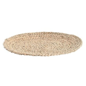Untersetzer DKD Home Decor natürlich Naturfaser (32 x 0,5 x 32 cm) ...