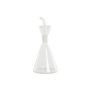 Ölfläschchen DKD Home Decor Durchsichtig Borosilikatglas 125 ml 7 x...