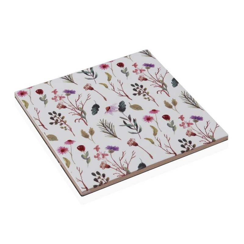Untersetzer Versa Sansa aus Keramik Blomster 15 x 0,7 x 15 cm | Un... Untersetzer Versa Sansa aus Keramik Blomster 15 x 0,7 x 15 cm | Un...