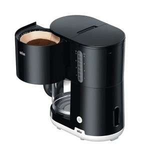 Filterkaffeemaschine Braun KF1100BK 1000 W Schwarz Schwarz/Weiß 2,5...