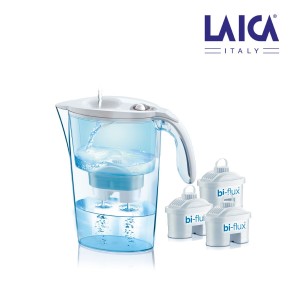 Filter-Karaffe LAICA J9047W2 Weiß Pack Filter x 3 |  Gläser und Krü...