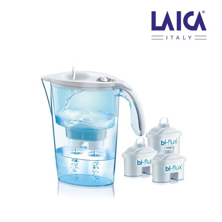 Filter-Karaffe LAICA J9047W2 Weiß Pack Filter x 3 |  Gläser und Krü...