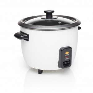 Reiskocher Tristar Arrocera 300 W Edelstahl Aluminium Weiß Schwarz/...