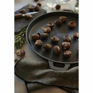 Grill Baumalu Schwarz Gusseisen |  Pfannen und Töpfe   | Chef Up