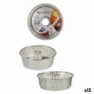 Backformen-Set Kinvara 30286C Silberfarben Aluminium 19,5 x 19,5 x ...