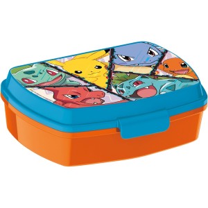 Brotdose für Sandwiches Pokémon Bunt rechteckig 17 x 5,6 x 13,3 cm ...