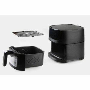 Heißluftfritteuse DOMO DO542FR Schwarz 1350 W 4 L |  Fritteusen   |...