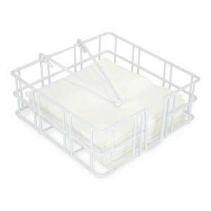 Serviettenring Confortime Weiß 18 x 18 x 6,5 cm (12 Stück) |  Weite...