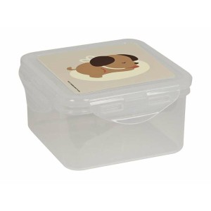 Lunchbox Safta Puppy Beige Polyurethan 13 x 7,5 x 13 cm |  Brotdose...
