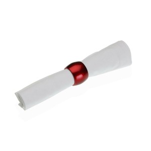 Serviettenring Versa Rot Polypropylen 4,7 x 3,2 x 4,7 cm 4 Stücke |...