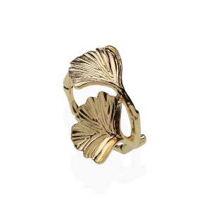 Serviettenring Versa Gold Metall Zinklegierung 4 x 4,5 x 5,5 cm |  ...